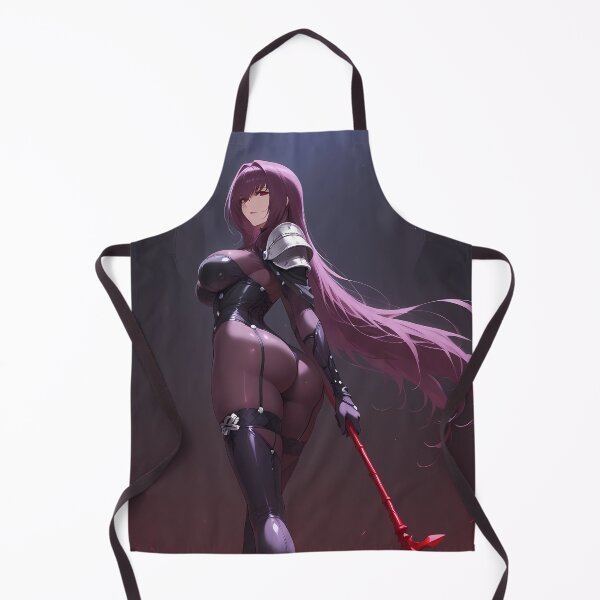 Item preview, Lancer Serene Scathach Sukasaha Fate Grand Order Waifu Festival Anime Girl Evening Glow designed and sold by Raslbazola.