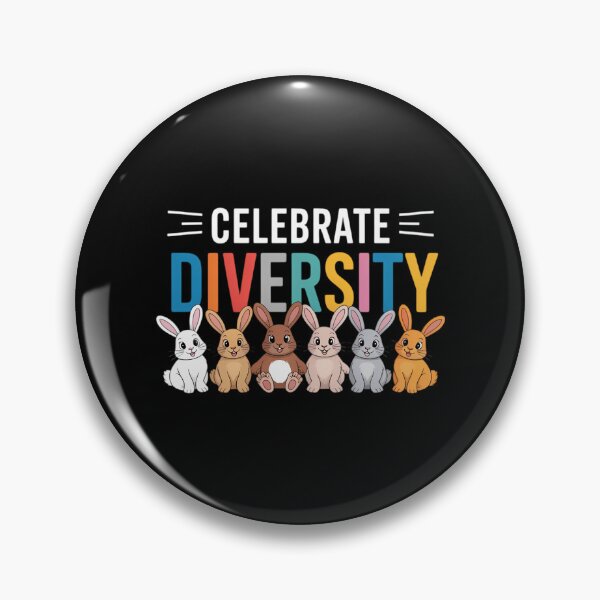 Item preview, Celebrate Diversity - Rabbit Lover Zookeeper Bunny Breeder designed and sold by ValerieRodrigue.