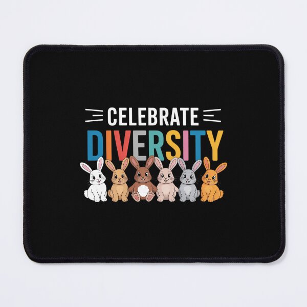 Item preview, Celebrate Diversity - Rabbit Lover Zookeeper Bunny Breeder designed and sold by ValerieRodrigue.