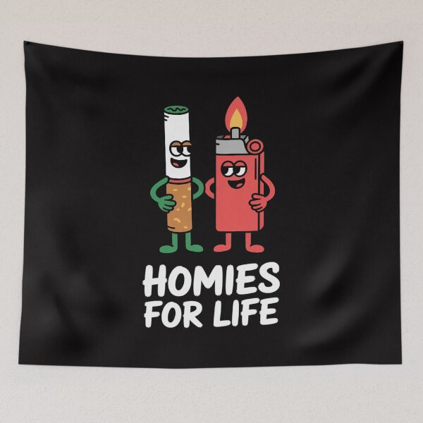 Item preview, Homies for Life Weed designed and sold by Silicula.