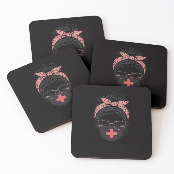 Item preview, Hospice Nurse Life Messy Bun RN Registered Nursing designed and sold by Silicula.
