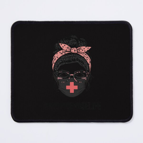 Item preview, Hospice Nurse Life Messy Bun RN Registered Nursing designed and sold by Silicula.
