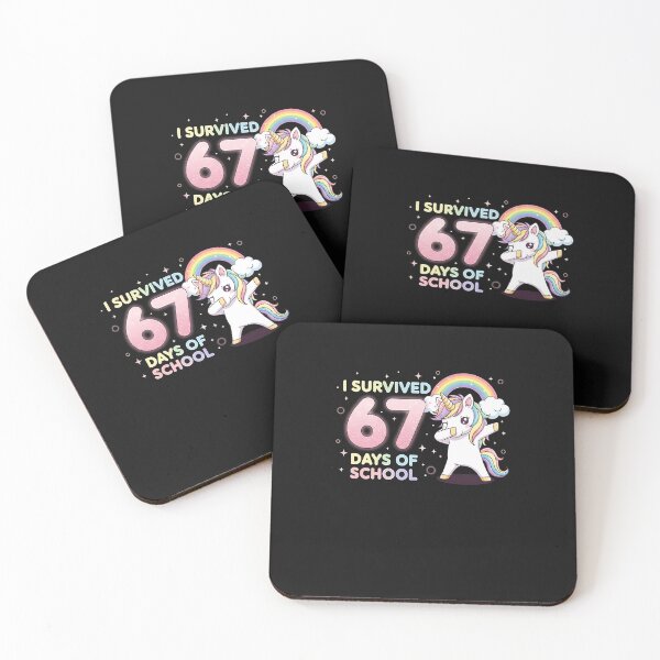 Item preview, I Survived 67 Days Of School Funny Six Seven Teacher Student designed and sold by MOHITSALVI.