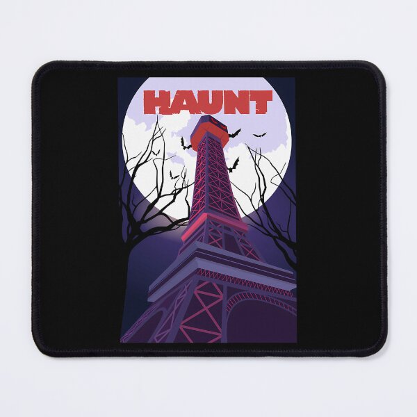 Item preview, Eiffel Tower Haunt Moon Purple designed and sold by AnvitaBolyard.