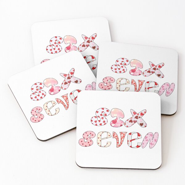 Item preview, Six Seven Hearts Funny Design. designed and sold by SofikoDesigns.