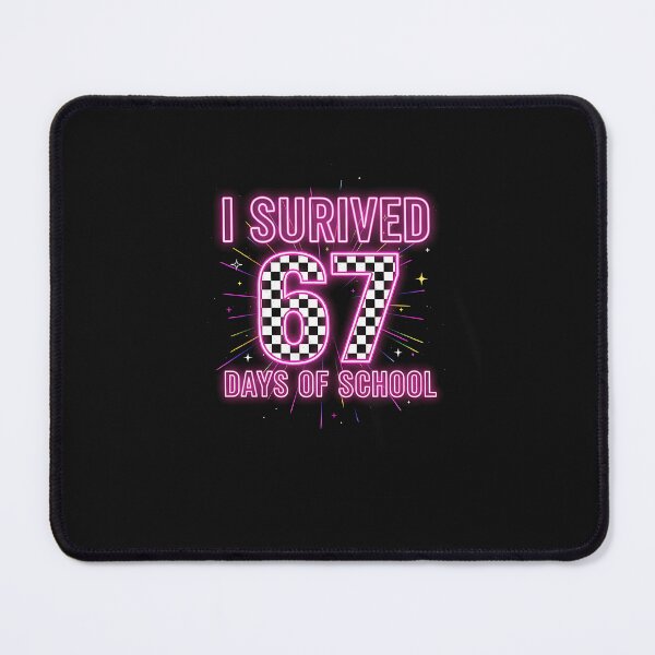 Item preview, I Survived 67 Days Of School Funny Six Seven Teacher Student  designed and sold by MOHITSALVI.