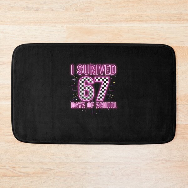 Item preview, I Survived 67 Days Of School Funny Six Seven Teacher Student  designed and sold by MOHITSALVI.