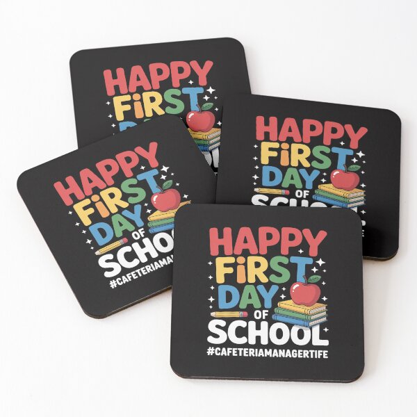 Item preview, Happy First Day Of School Cafeteria Manager Life designed and sold by Silicula.