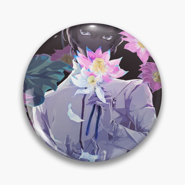 Artikelvorschau, Arjuna Fate Grand Order Celestial Fantasy Blue Lotus Epic Archer Floral entworfen und verkauft von Raslbazola.