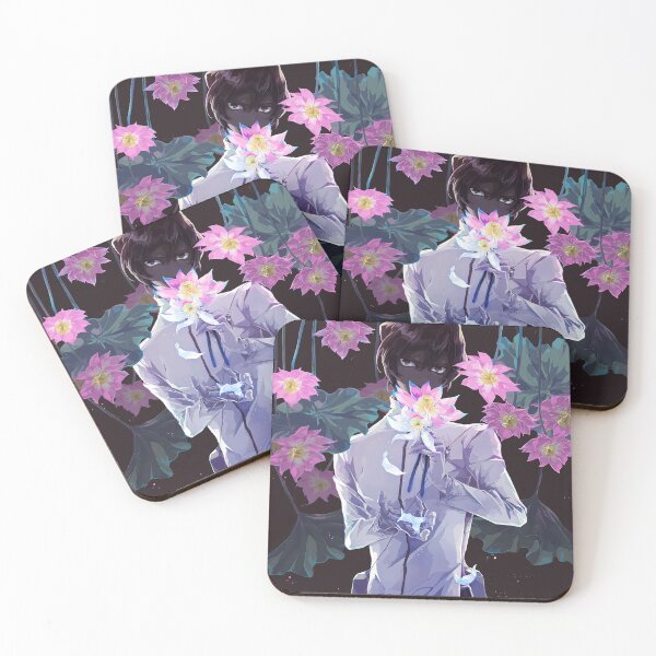 Item preview, Arjuna Fate Grand Order Celestial Fantasy Blue Lotus Epic Archer Floral designed and sold by Raslbazola.