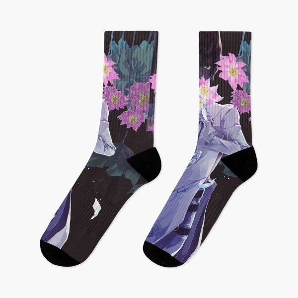 Item preview, Arjuna Fate Grand Order Celestial Fantasy Blue Lotus Epic Archer Floral designed and sold by Raslbazola.