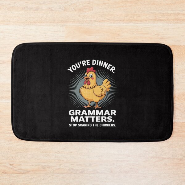 Item preview, Grammar  - Stop Scaring The Chickens designed and sold by Silicula.