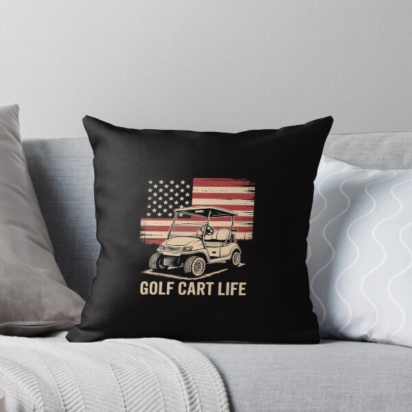 Item preview, Golf Cart Life Men Women Kids American Flag Dad designed and sold by Silicula.