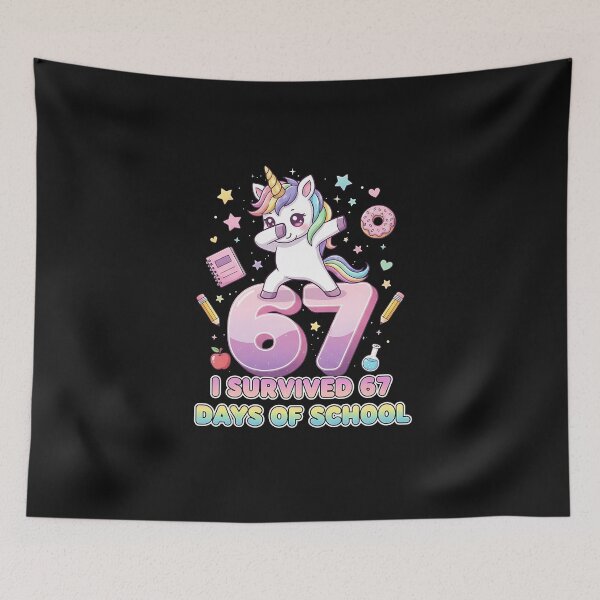 Item preview, I Survived 67 Days Of School Funny Six Seven Teacher Student designed and sold by MOHITSALVI.