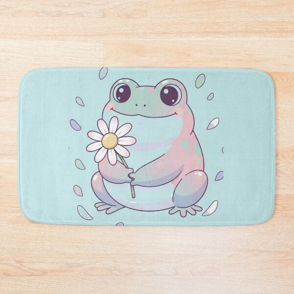 Item preview, Cute Pastel Frog Holding a Daisy designed and sold by ZP-Designs.