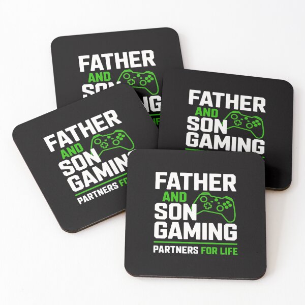 Item preview, Father And Son Gaming Partners For Life Video Game Matching designed and sold by Silicula.