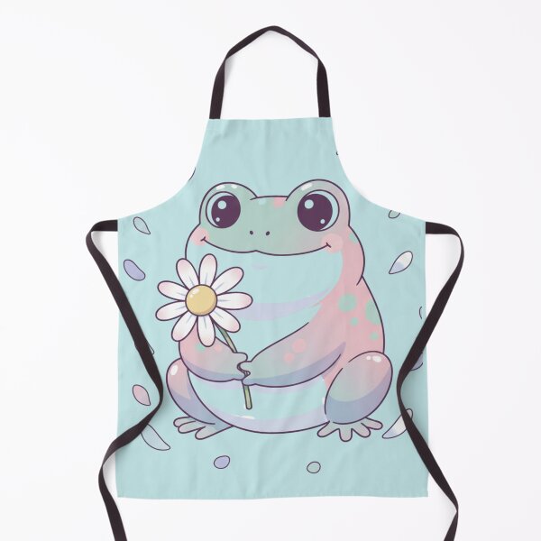 Item preview, Cute Pastel Frog Holding a Daisy designed and sold by ZP-Designs.
