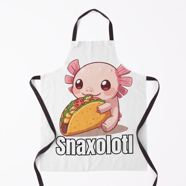 Item preview, Snaxolotl Axolotl Eating Taco designed and sold by Pikalot.