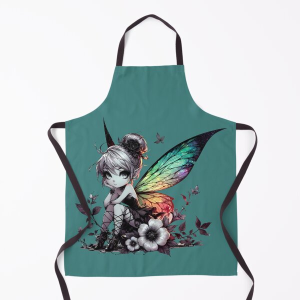 Item preview, Rainbow Stained Glass Fairy Wings Tink designed and sold by AlyssMirinArt-.