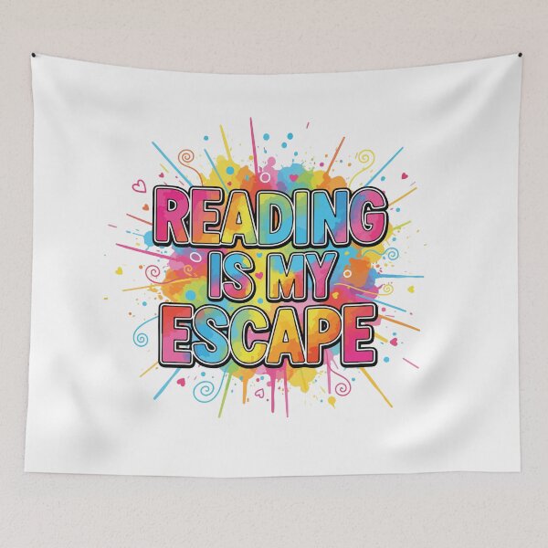 Item preview, Reading Books To Escape Reality  designed and sold by celestialid.