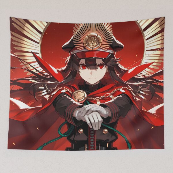Item preview, Oda Nobunaga Demon King Fate Grand Order Samurai Crimson Warrior Anime Girl Waifu Force designed and sold by Raslbazola.