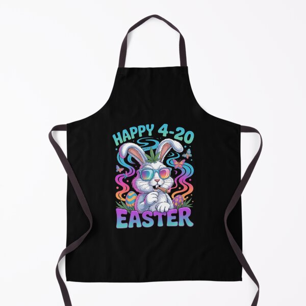 Item preview, Happy 420 Easter Funny Smoking Easter Bunny designed and sold by ValerieRodrigue.
