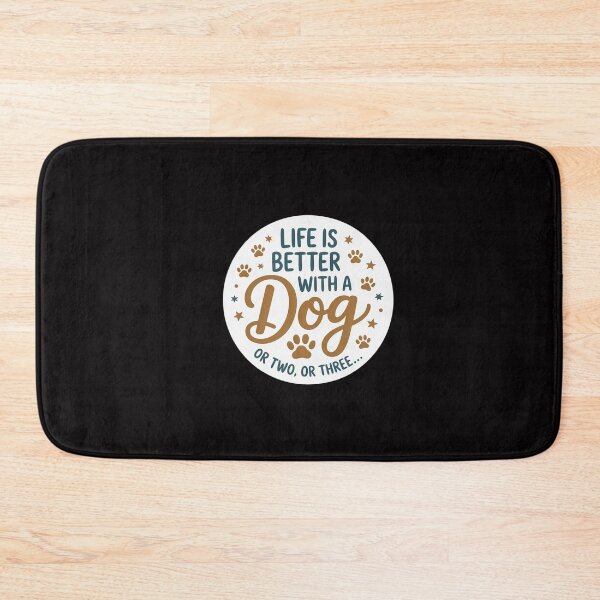 Item preview, Dog Lover, Life is Better with A Dog Or Two Or Three designed and sold by GalaFunny.