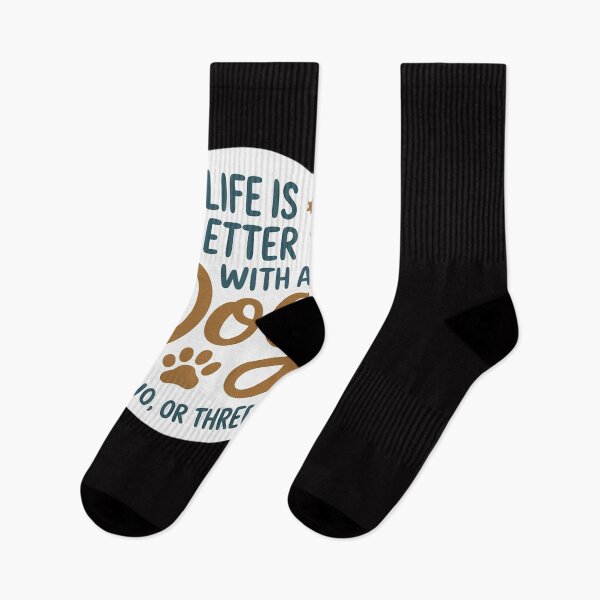 Item preview, Dog Lover, Life is Better with A Dog Or Two Or Three designed and sold by GalaFunny.
