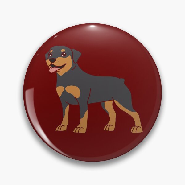 Item preview, Black and Tan Rottweiler Dog Sticker designed and sold by StickersGalores.