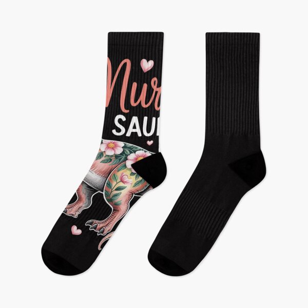 Item preview, Dinosaur Scrub Nurse Life RN Nursing LPN Floral Mother designed and sold by GalaFunny.