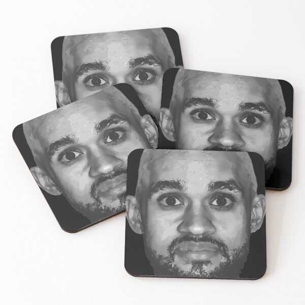 Item preview, Bald Derrick White Funny Vintage Face designed and sold by isaiasyoul.