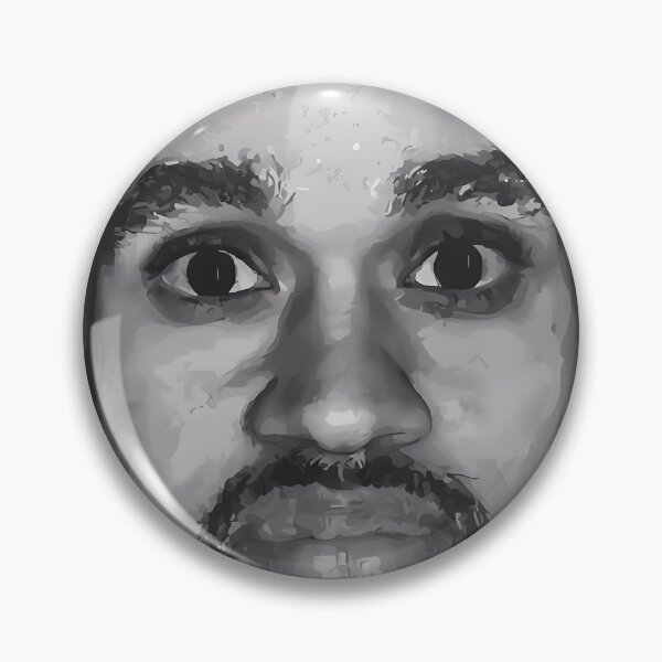 Item preview, Bald Derrick White Funny Vintage Face designed and sold by isaiasyoul.