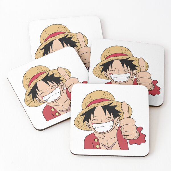 Item preview, Luffy smiling (Half Body) designed and sold by konsu-smn.