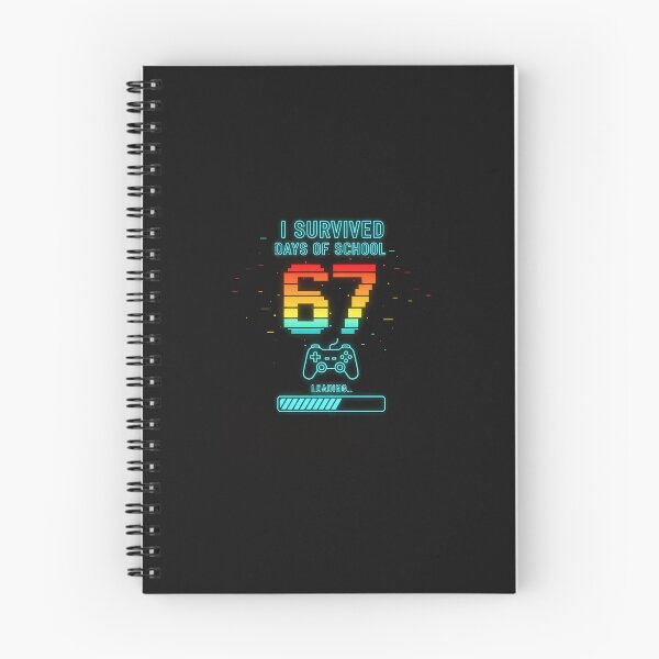 Item preview, I Survived 67 Days Of School Funny Teachers Students Retro designed and sold by cawtoon.