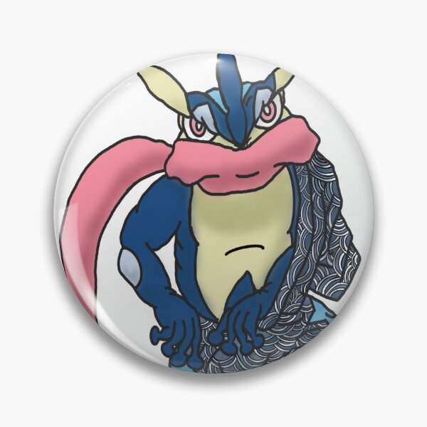 Item preview, Greninja fanart designed and sold by LizzybeeeDesigns.
