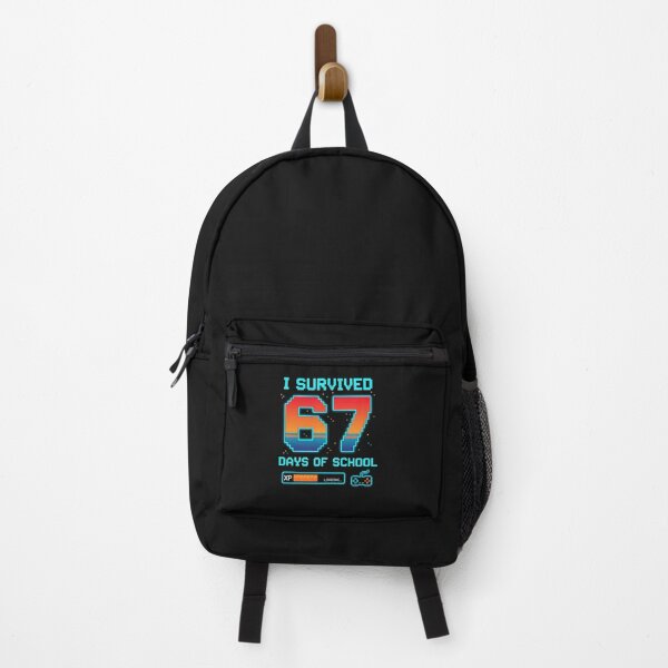 Item preview, I Survived 67 Days Of School Funny Teachers Students Retro designed and sold by cawtoon.