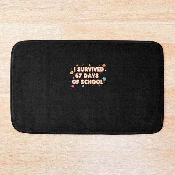 Item preview, I Survived 67 Days Of School Funny Teachers Students Retro designed and sold by cawtoon.