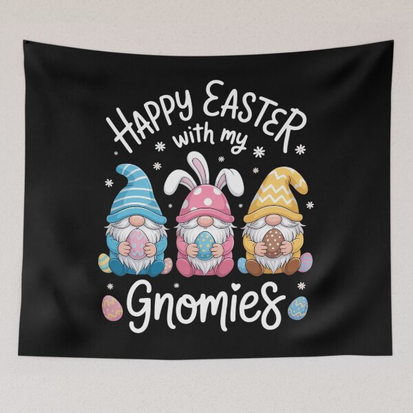 Item preview, Happy Easter With My Gnomies Girls Kids Women Easter Gnome designed and sold by ValerieRodrigue.