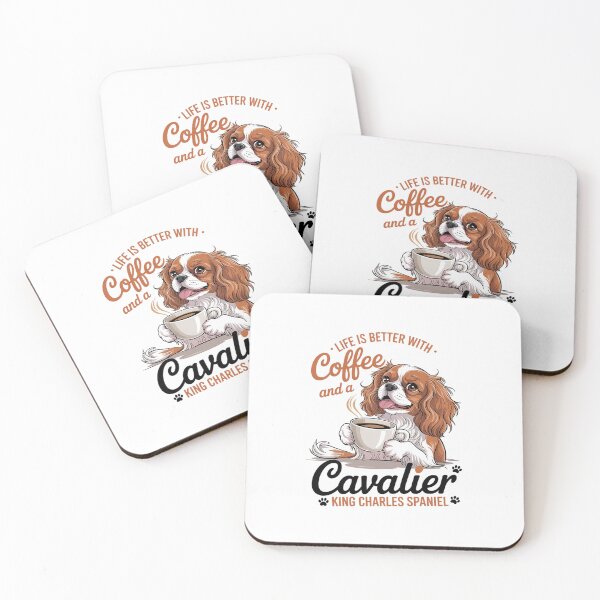 Item preview, Cavalier King Charles Spaniel Dog Breed Life is Better with designed and sold by GalaFunny.
