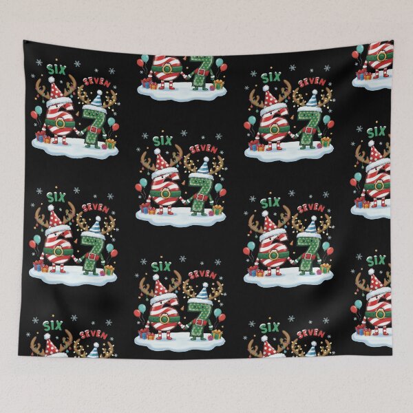 Item preview, 67 Meme Christmas Six Seven Funny Xmas Boys Girls Youth Pajamas designed and sold by R&BApparel.