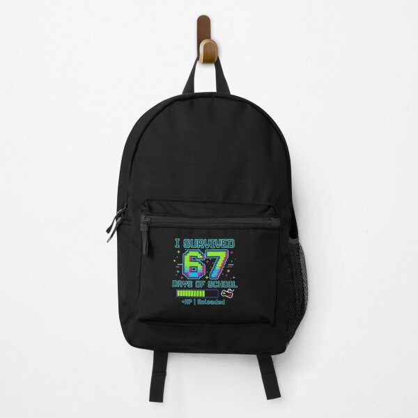 Item preview, I Survived 67 Days Of School Funny Teachers Students Retro designed and sold by cawtoon.