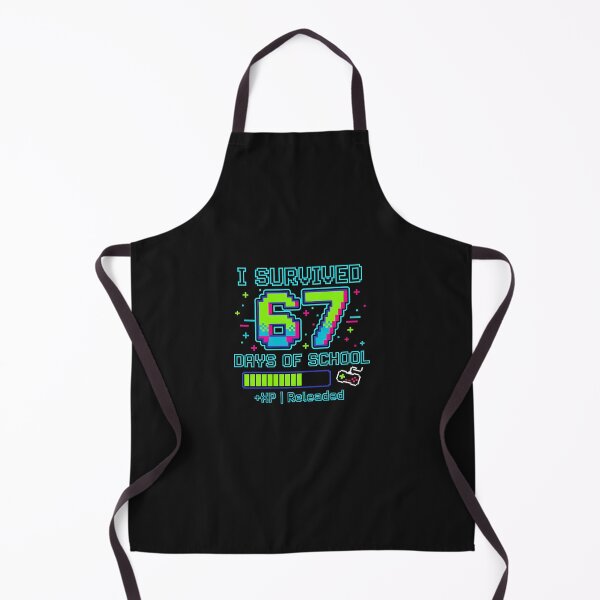 Item preview, I Survived 67 Days Of School Funny Teachers Students Retro designed and sold by cawtoon.