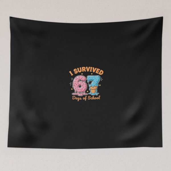 Item preview, I Survived 67 Days Of School Six Seven Ice Cream Teacher designed and sold by cawtoon.