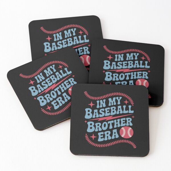 Item preview, In My Baseball Brother Era Groovy Baseball Family Matching designed and sold by TiredPack.