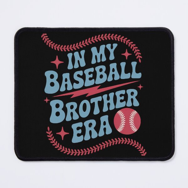 Item preview, In My Baseball Brother Era Groovy Baseball Family Matching designed and sold by TiredPack.