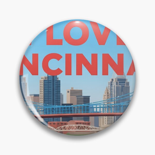 Item preview, I LOVE CINCINNATI Design designed and sold by VerizalShop.