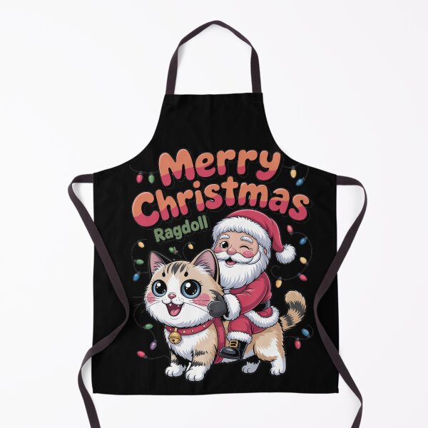 Item preview, Ragdoll cat merry Christmas Santa rich designed and sold by kaka8888.