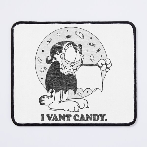 Item preview, Garfield Vampire Candy Humor Retro Halloween Design designed and sold by Yareli Jonathon.