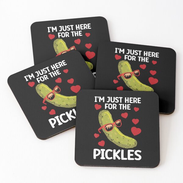 Item preview, I'm Just Here For The Pickles designed and sold by GeorgeneCharlo.
