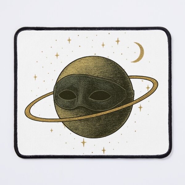 Item preview, Orbit of Refusal Masked Planet designed and sold by CottonandQuill.